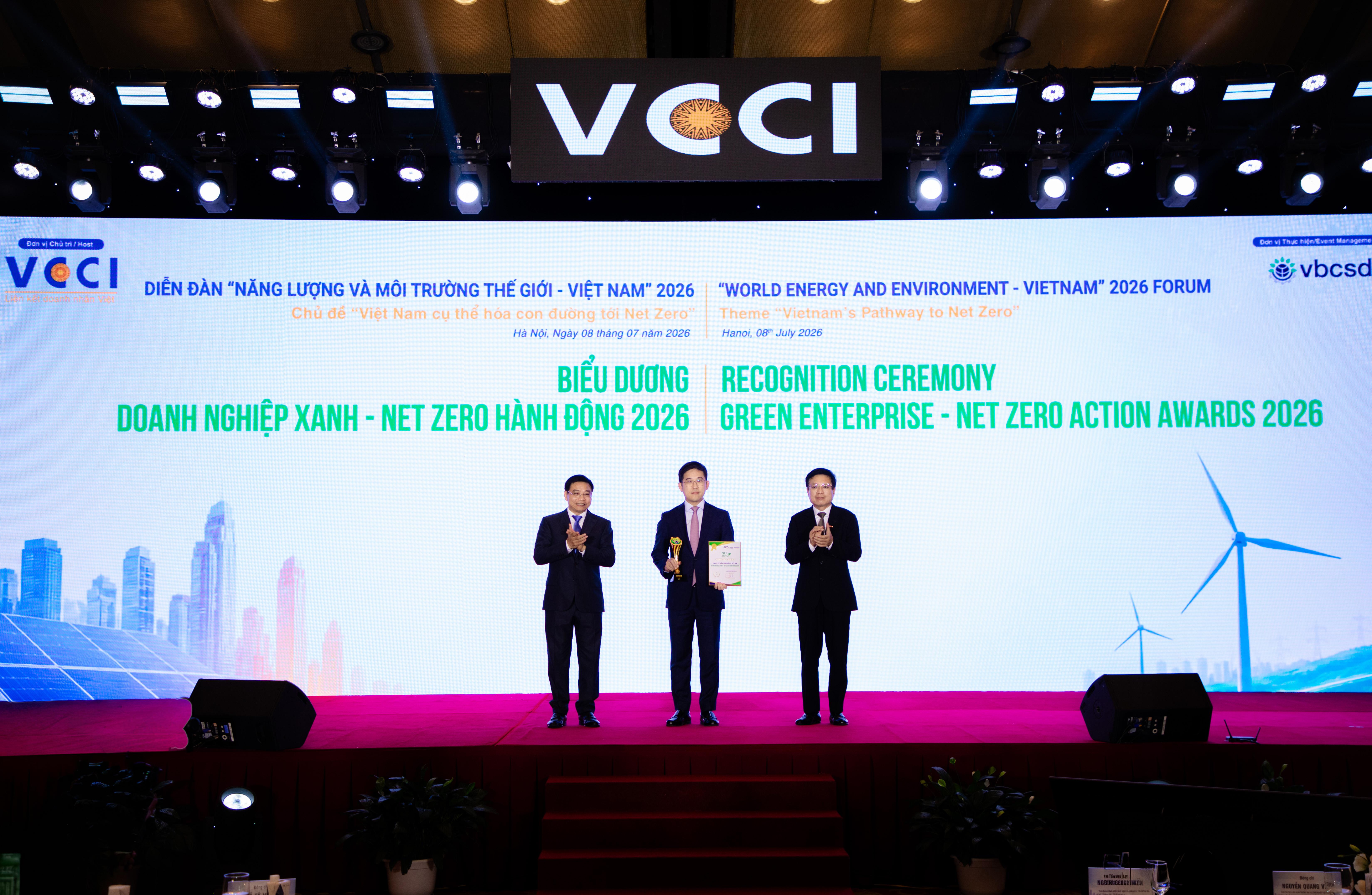 C.P. Việt Nam được vinh danh Top 10 "Doanh nghiệp Xanh - NetZero Hành động"