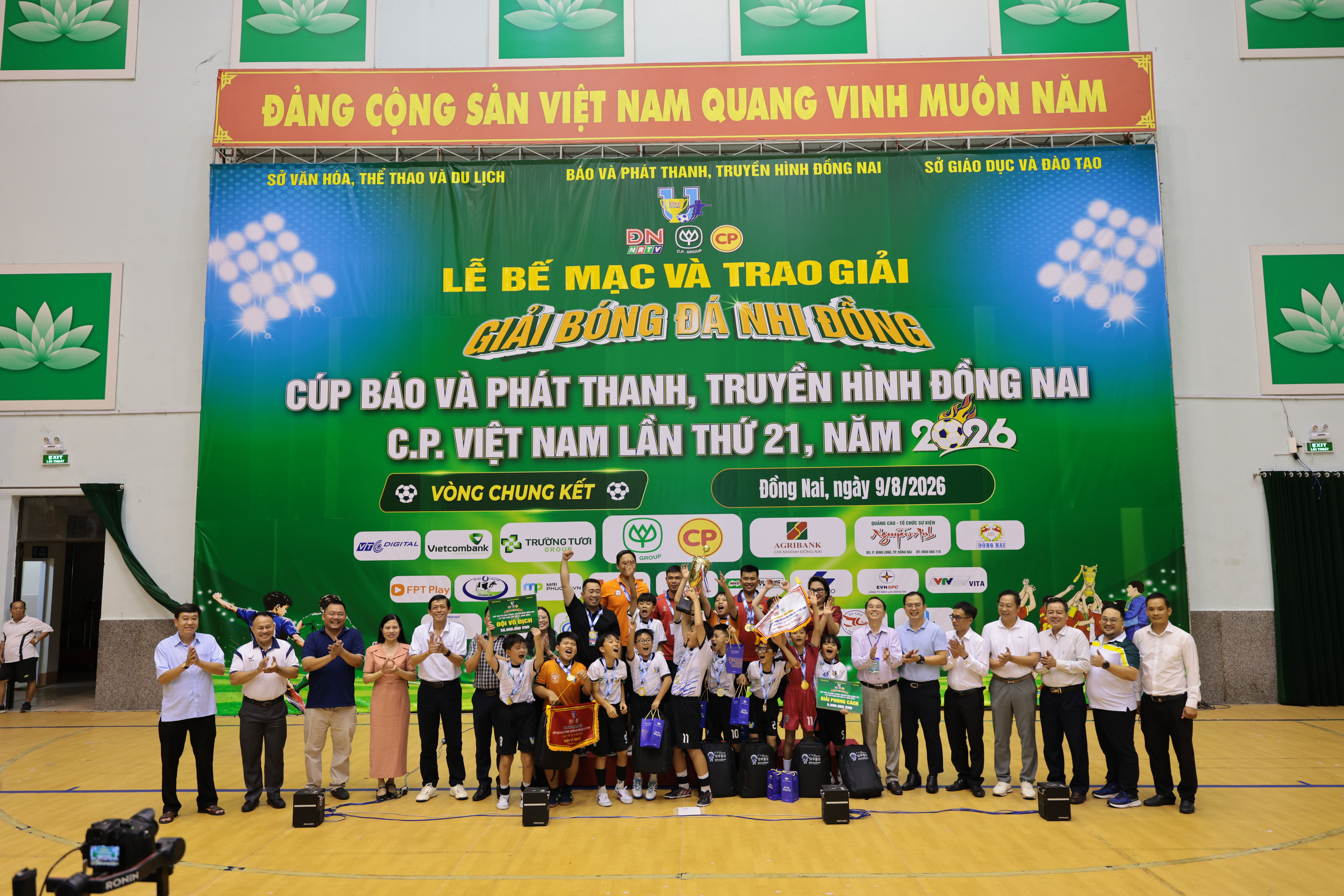 C.P. Vietnam Promotes Healthy Sports Participation for Children and The Community