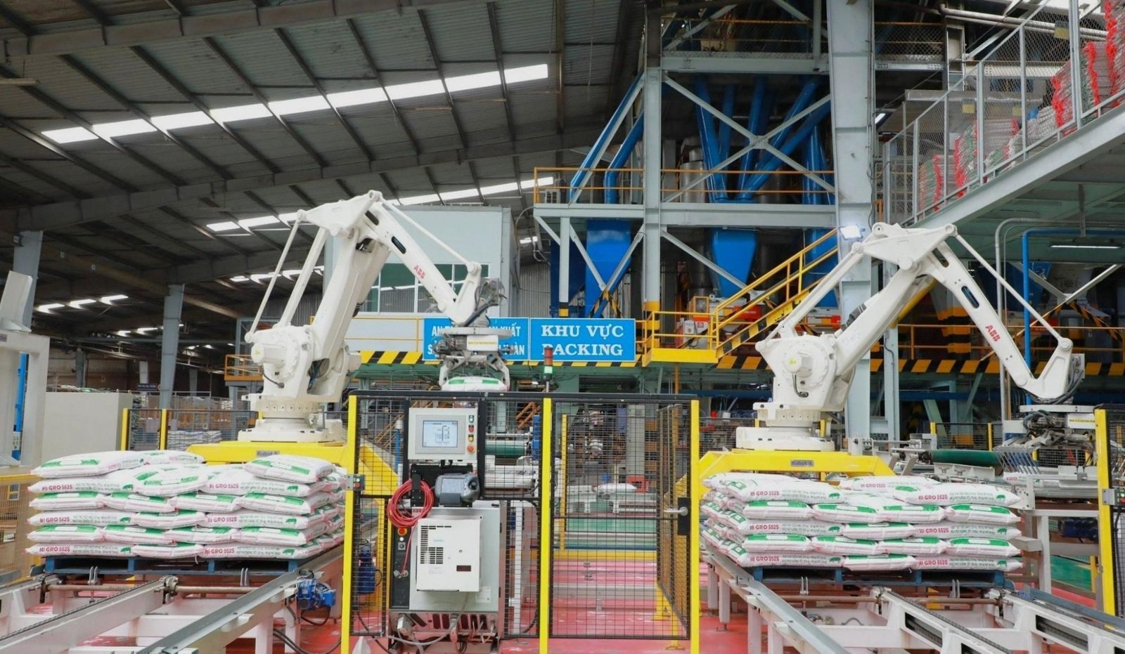 Dây chuyền tự động hóa trong sản xuất thức ăn chăn nuôi