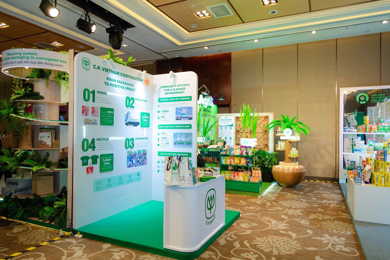 C.P. Việt Nam triển khai giải pháp bao bì tuần hoàn và tái chế 