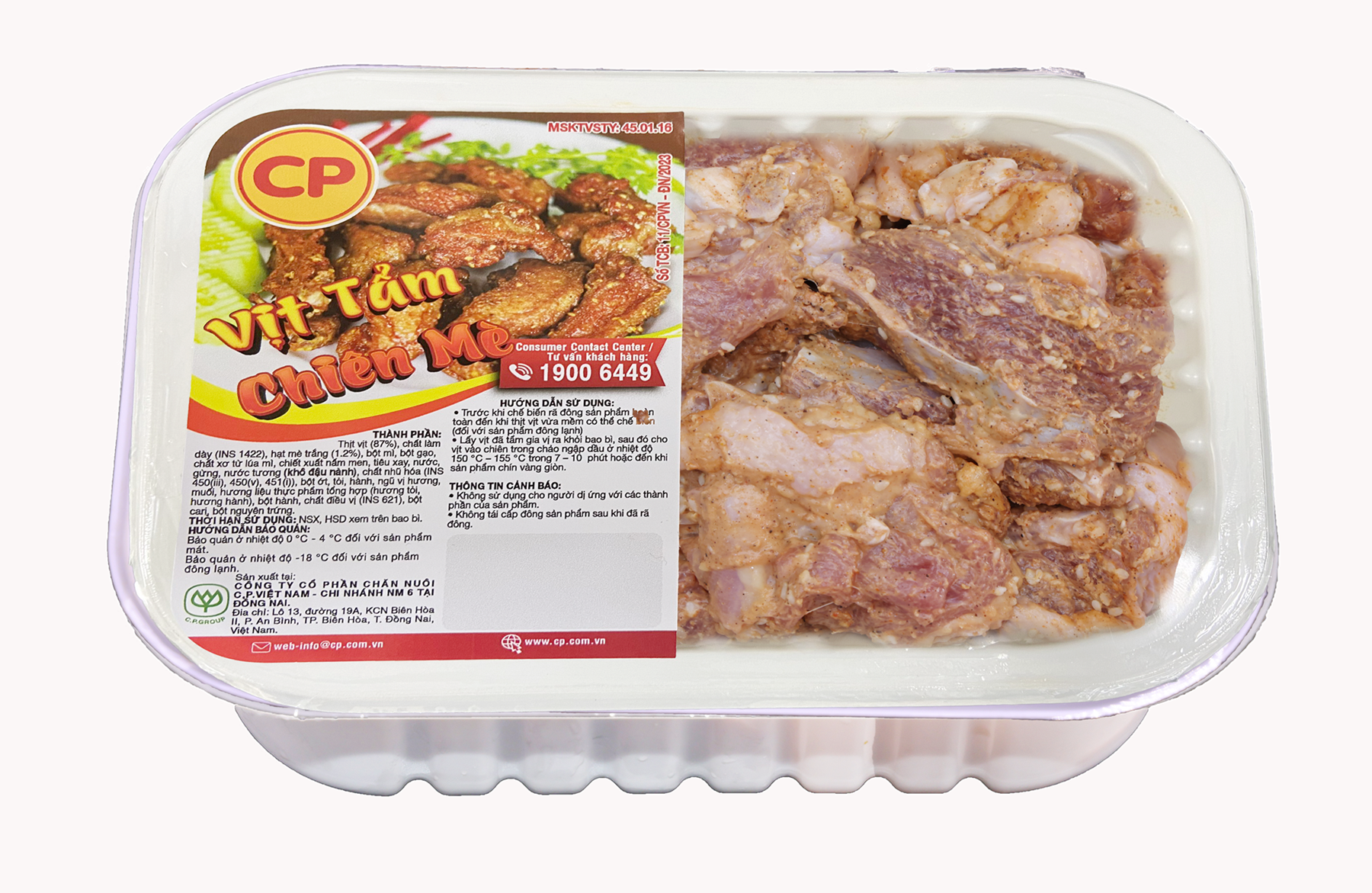 CP Sesame-Coated Duck