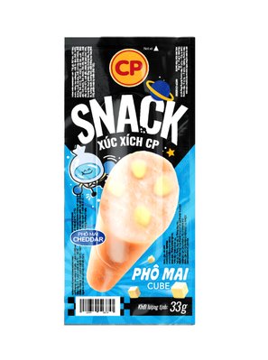 Xúc Xích Snack - Phô mai Cube