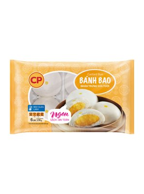 Bánh Bao Nhân Trứng Sữa Tươi CP