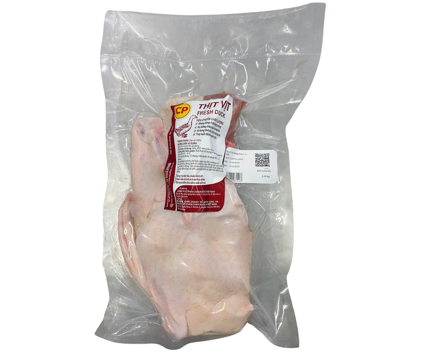 CP Half Duck With Head & Neck