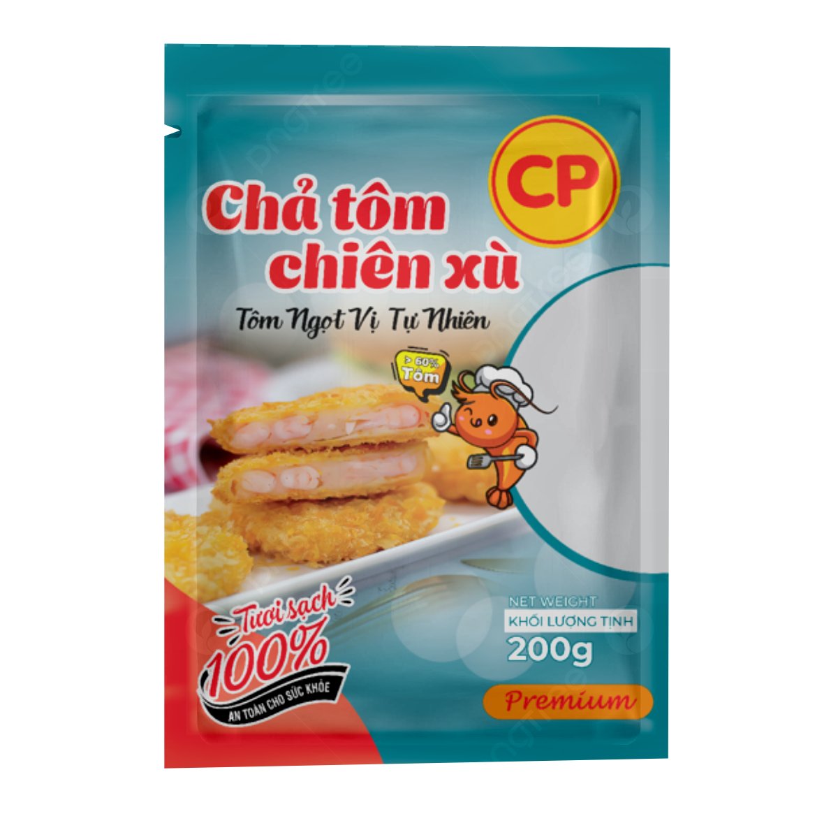 CHẢ TÔM CHIÊN XÙ