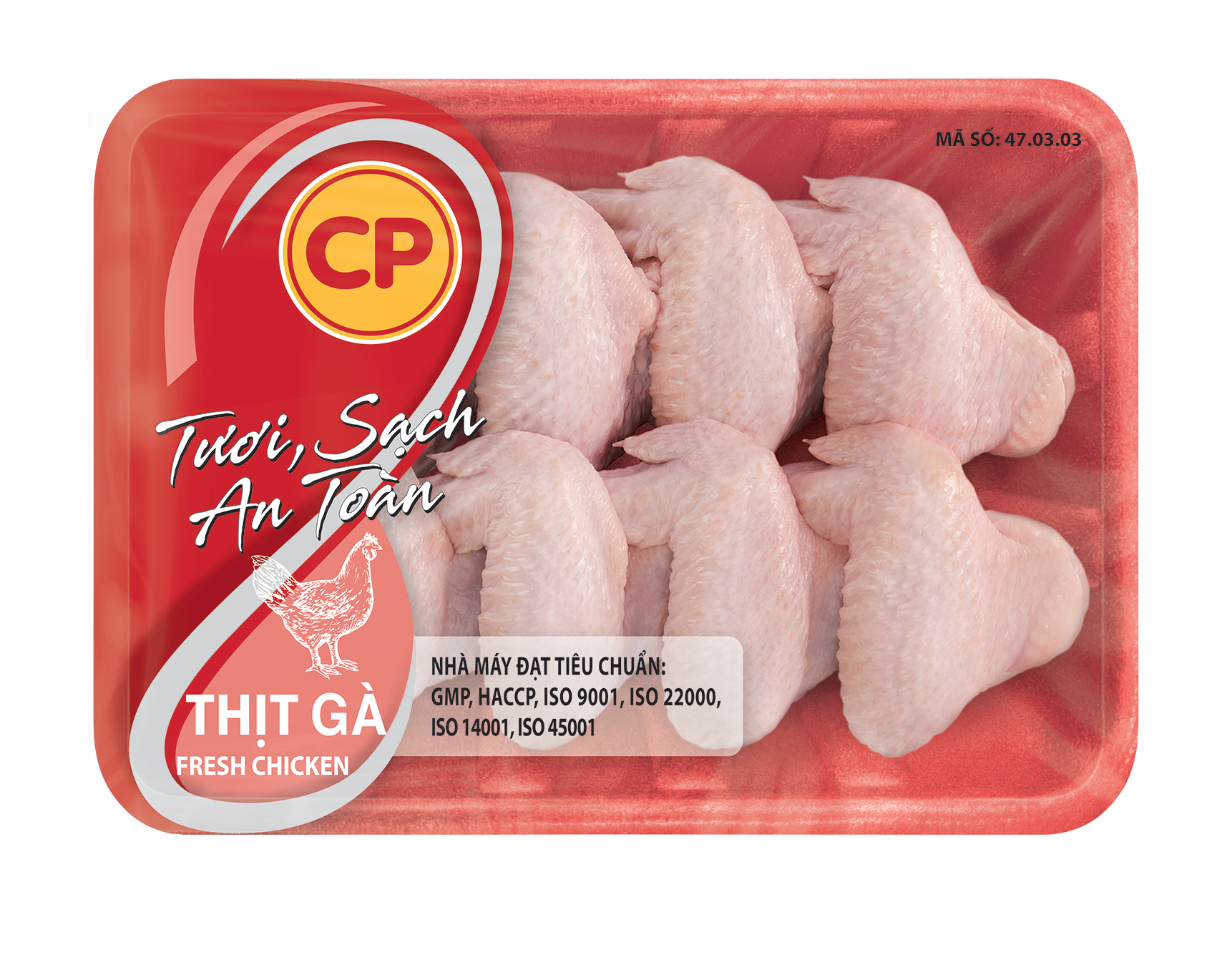 Cánh gà tươi CP