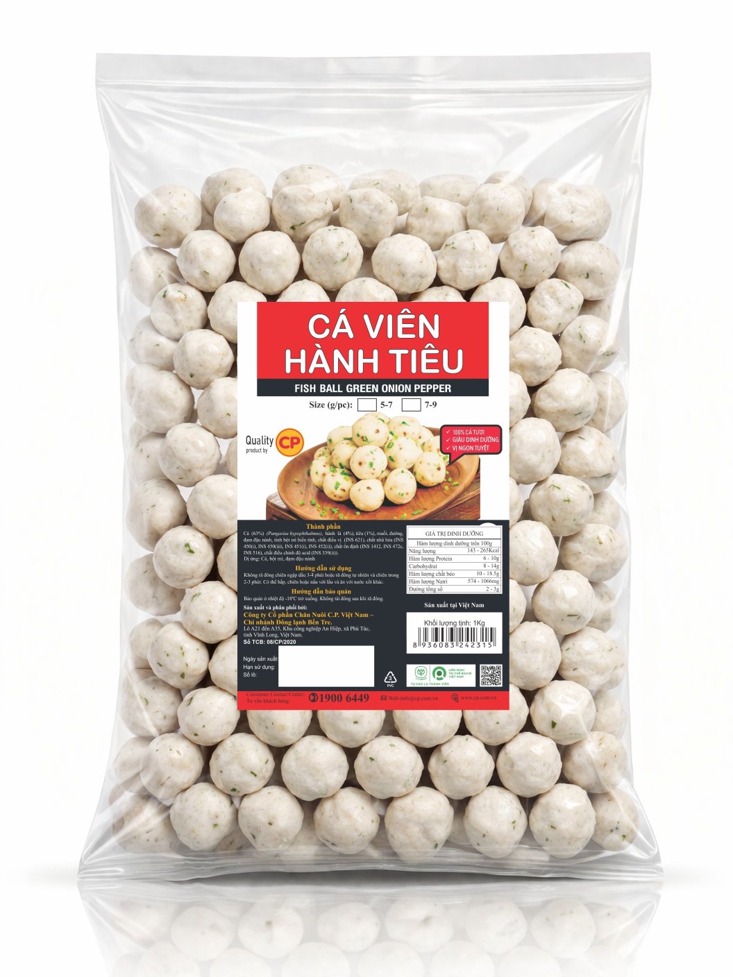 CÁ VIÊN HÀNH TIÊU - 1KG